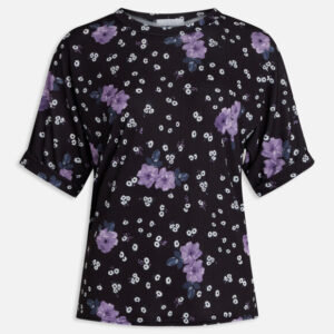 Sisters Point Low t-shirt black/lilac