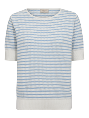 Freequent Dodo bluse lys blå/sand