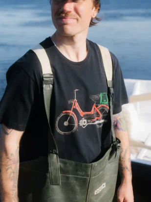 Lakor Red Maxi t-shirt Moonless night