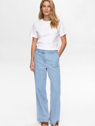 Nümph Aletta pants light blue denim
