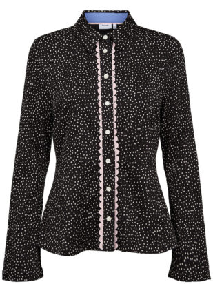 Nümph Dotsie shirt caviar